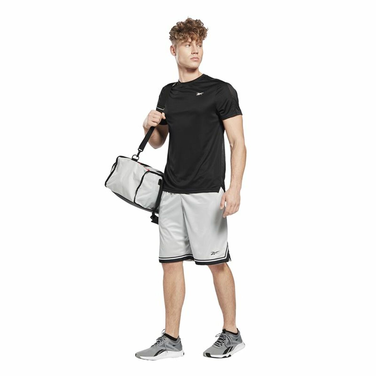 Maglia a Maniche Corte Uomo Reebok Workout Ready Tech Nero