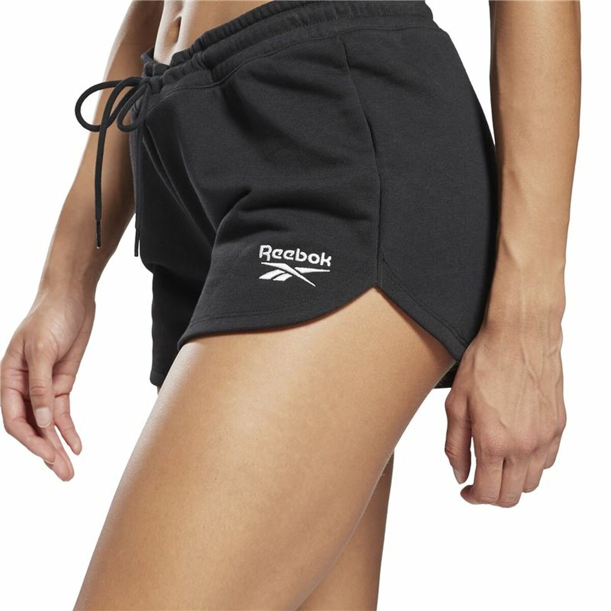 Pantaloncini Sportivi da Donna Reebok Identity Nero