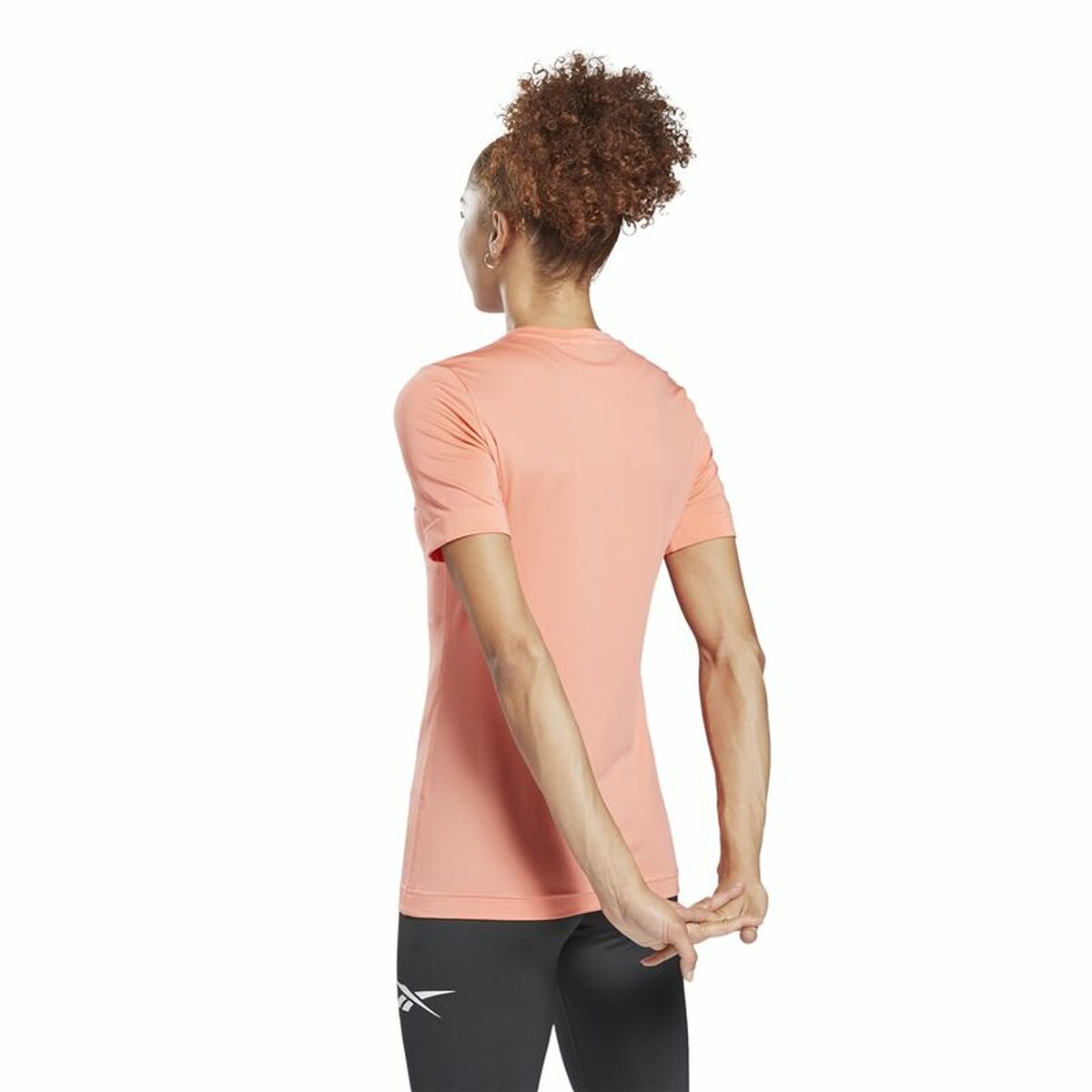 Maglia a Maniche Corte Donna Workout Ready  Reebok Supremium Rosa