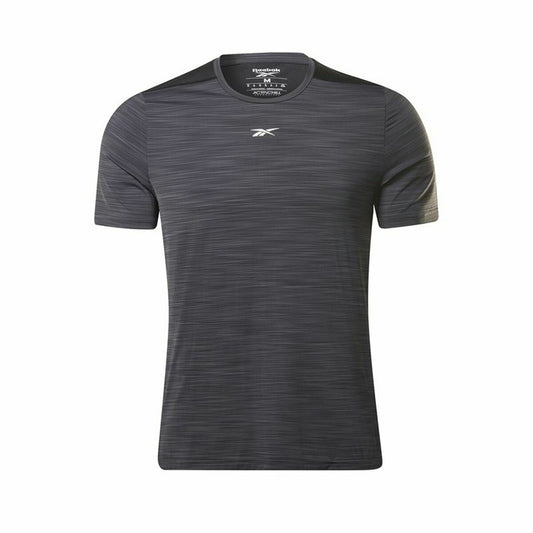 Maglia a Maniche Corte Uomo Reebok tech Style Activchill Move Nero