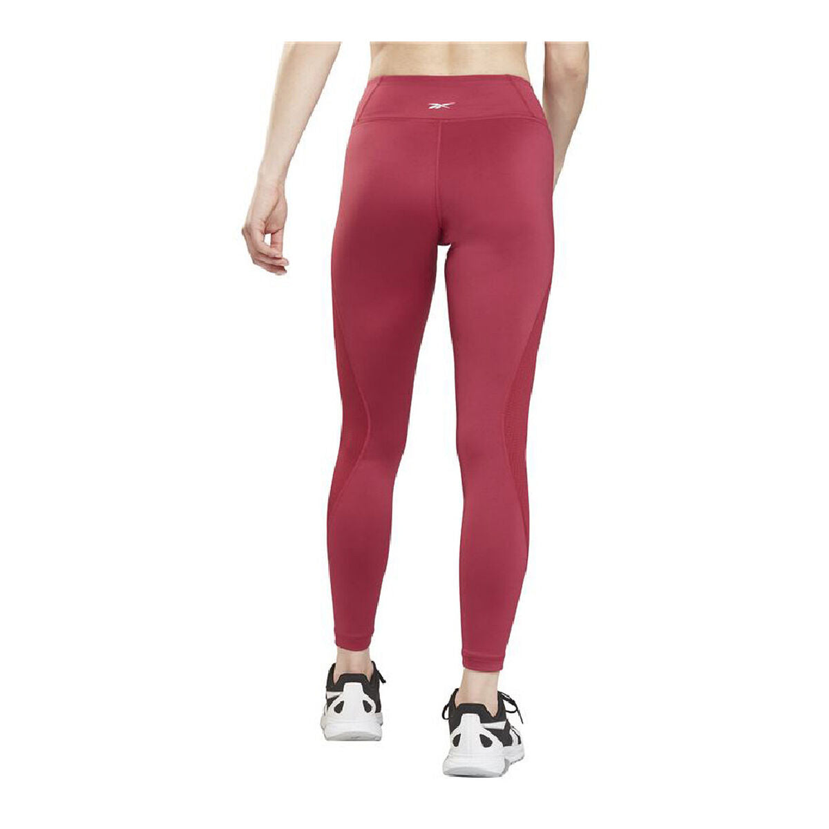 Leggings Sportivo da Donna Reebok Workout Ready Mesh W Rosa (XS)