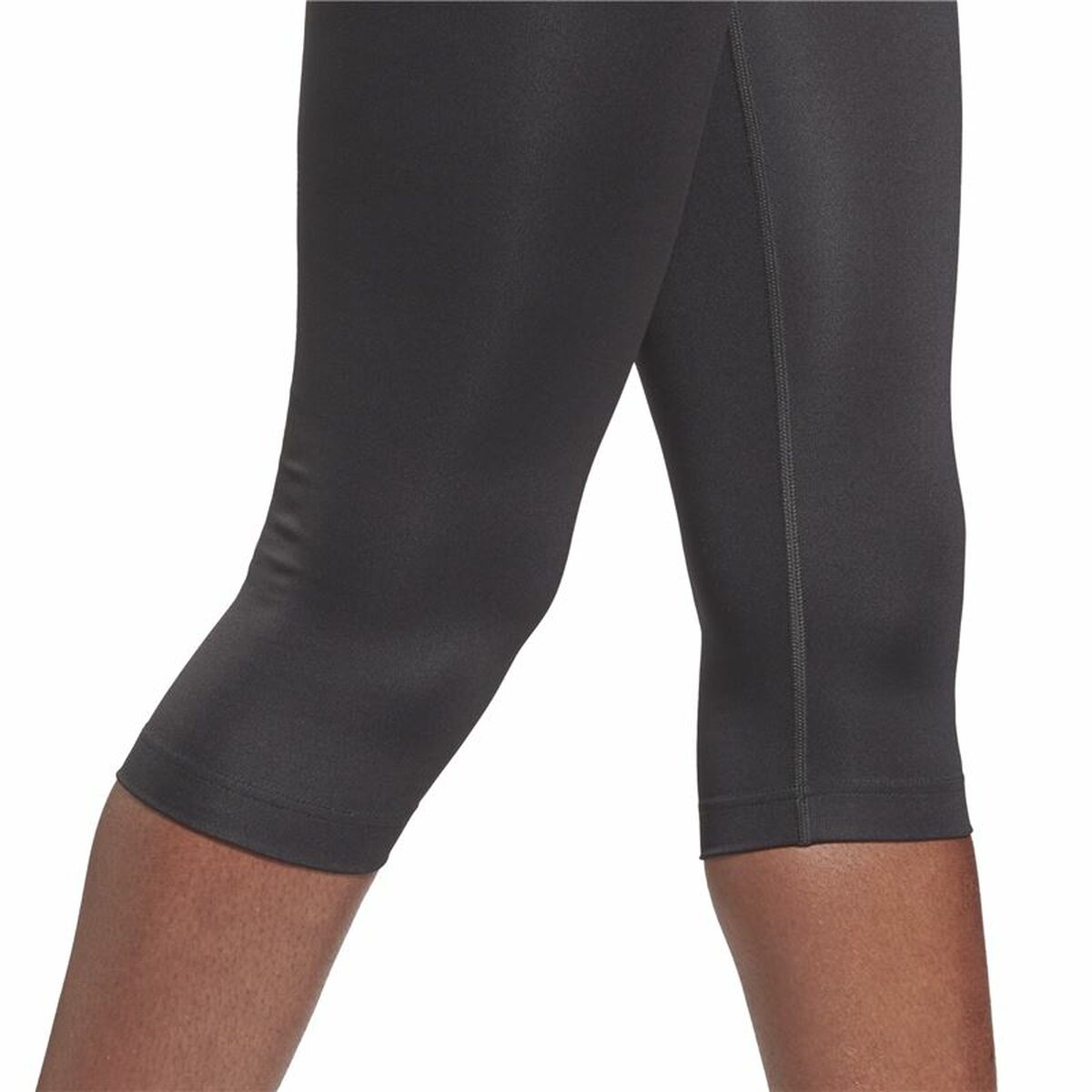 Leggings Sportivo da Donna Reebok Capri Night Nero