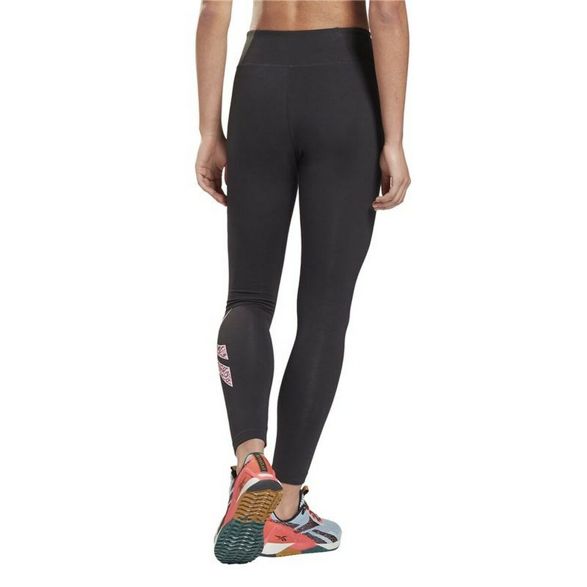 Leggings Sportivo da Donna Reebok Moder Safari Nero