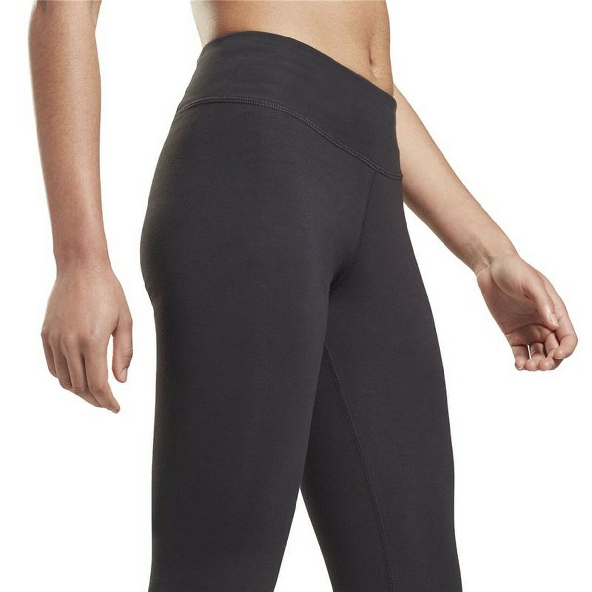 Leggings Sportivo da Donna Reebok Moder Safari Nero