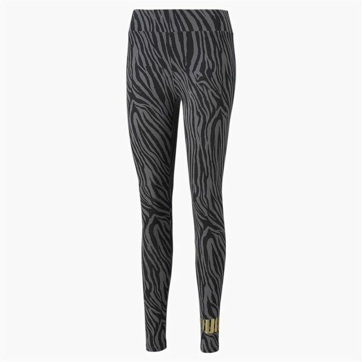 Leggings Sportivo da Donna Puma Essentials+ Tiger Grigio scuro