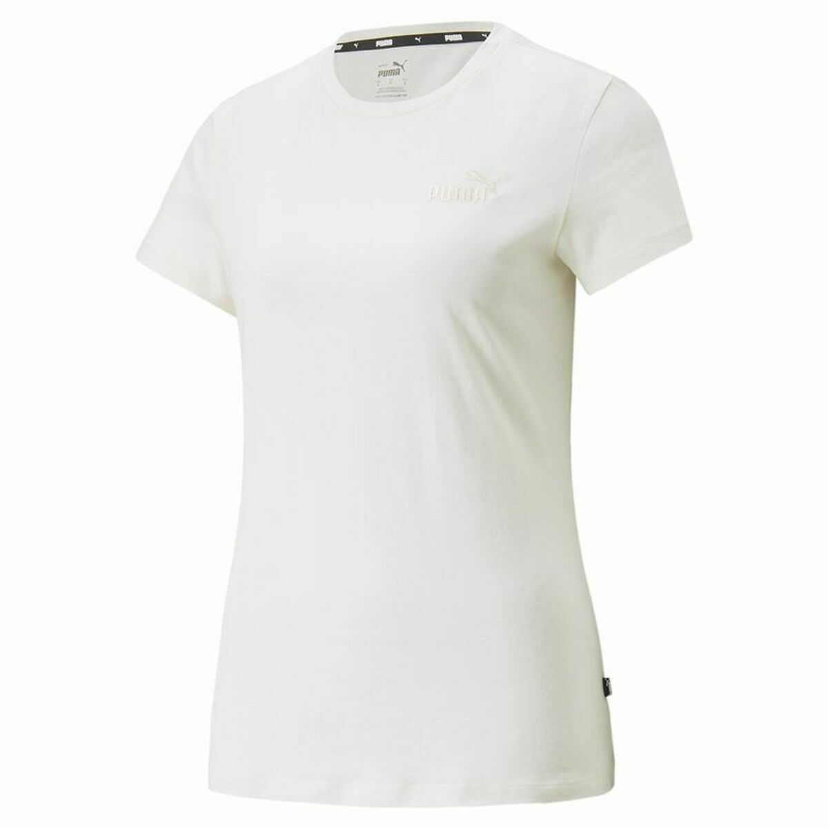 Maglia a Maniche Corte Donna Puma Bianco