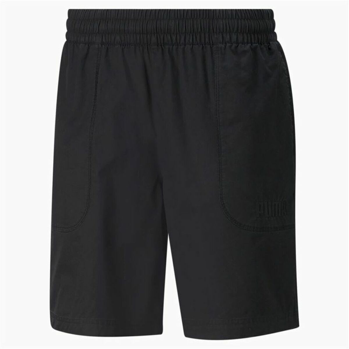 Pantaloni Corti Sportivi da Uomo Puma Modern Basics M Nero