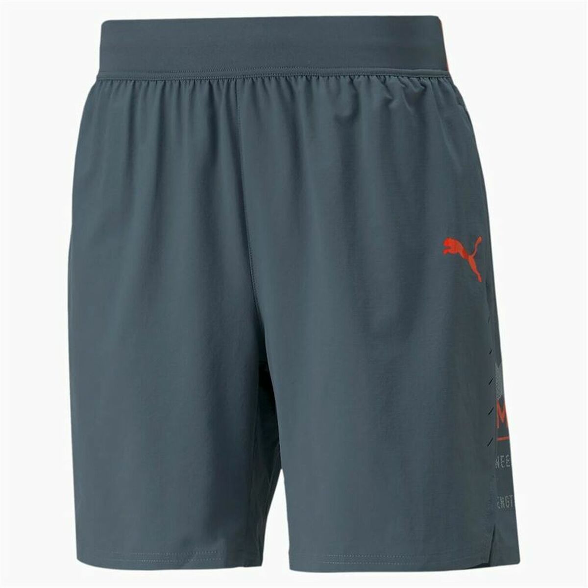 Pantaloni Corti Sportivi da Uomo Puma Train Ultraweave 7" Grigio scuro