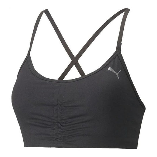 Reggiseno Sportivo Puma Low Impact Studio Foundation Nero