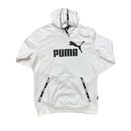 Felpa senza Cappuccio Uomo Puma Power Bianco