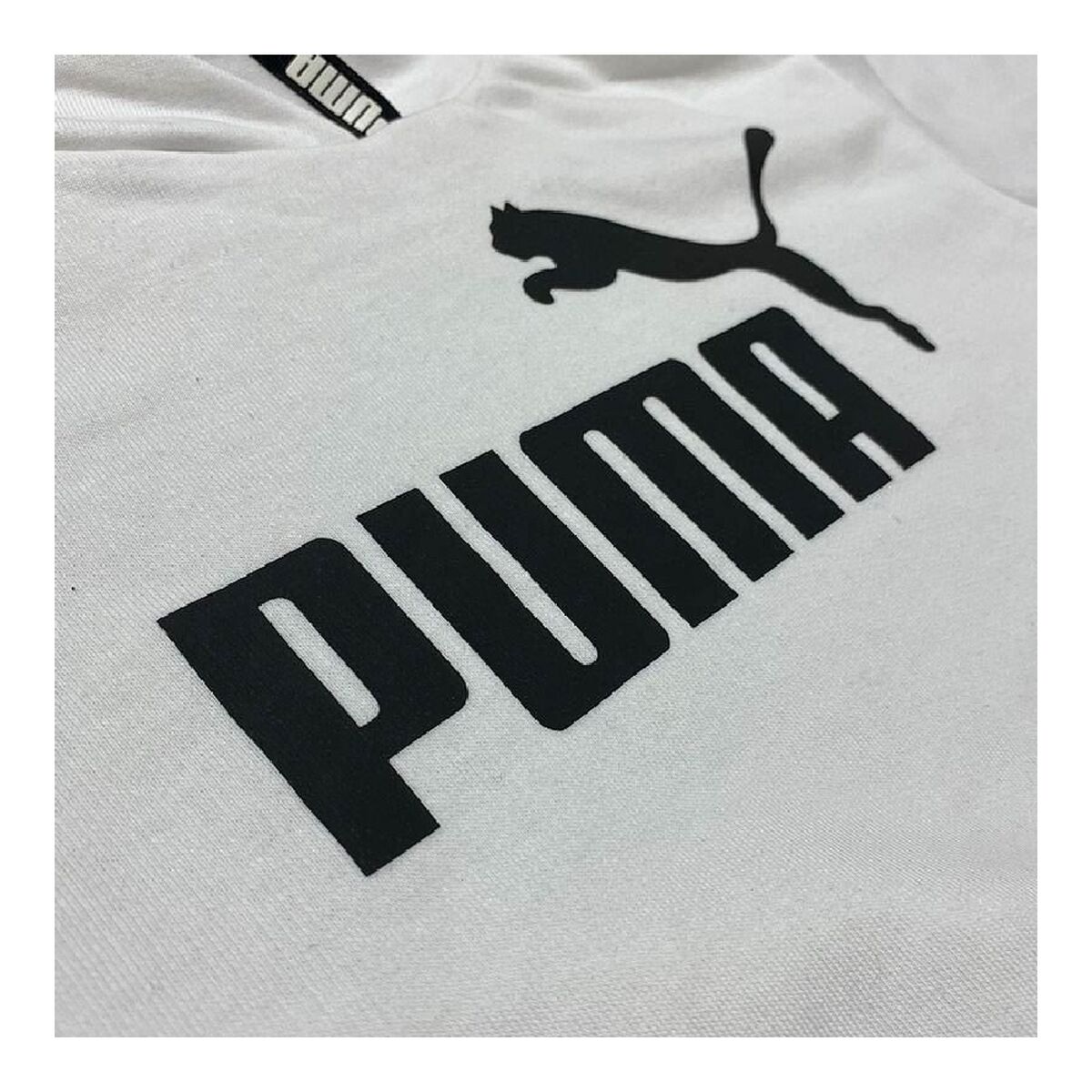 Felpa senza Cappuccio Uomo Puma Power Bianco