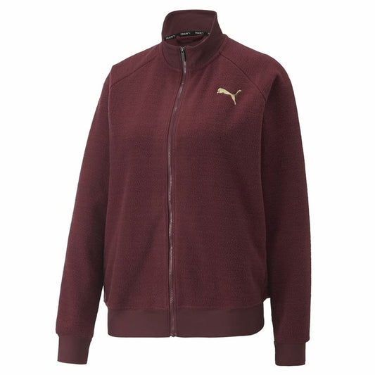 Giacca Sportiva da Donna Puma Fit Sherpa Rosso Scuro