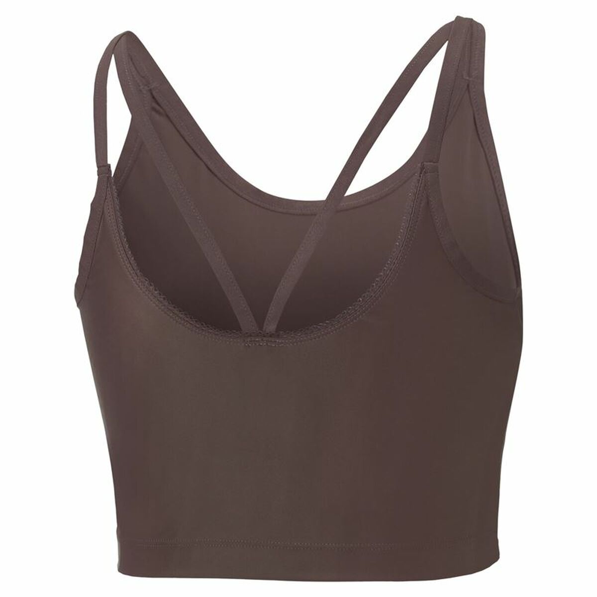 Top Sportivo Donna Puma Studio Ultrabare Strappy Marrone