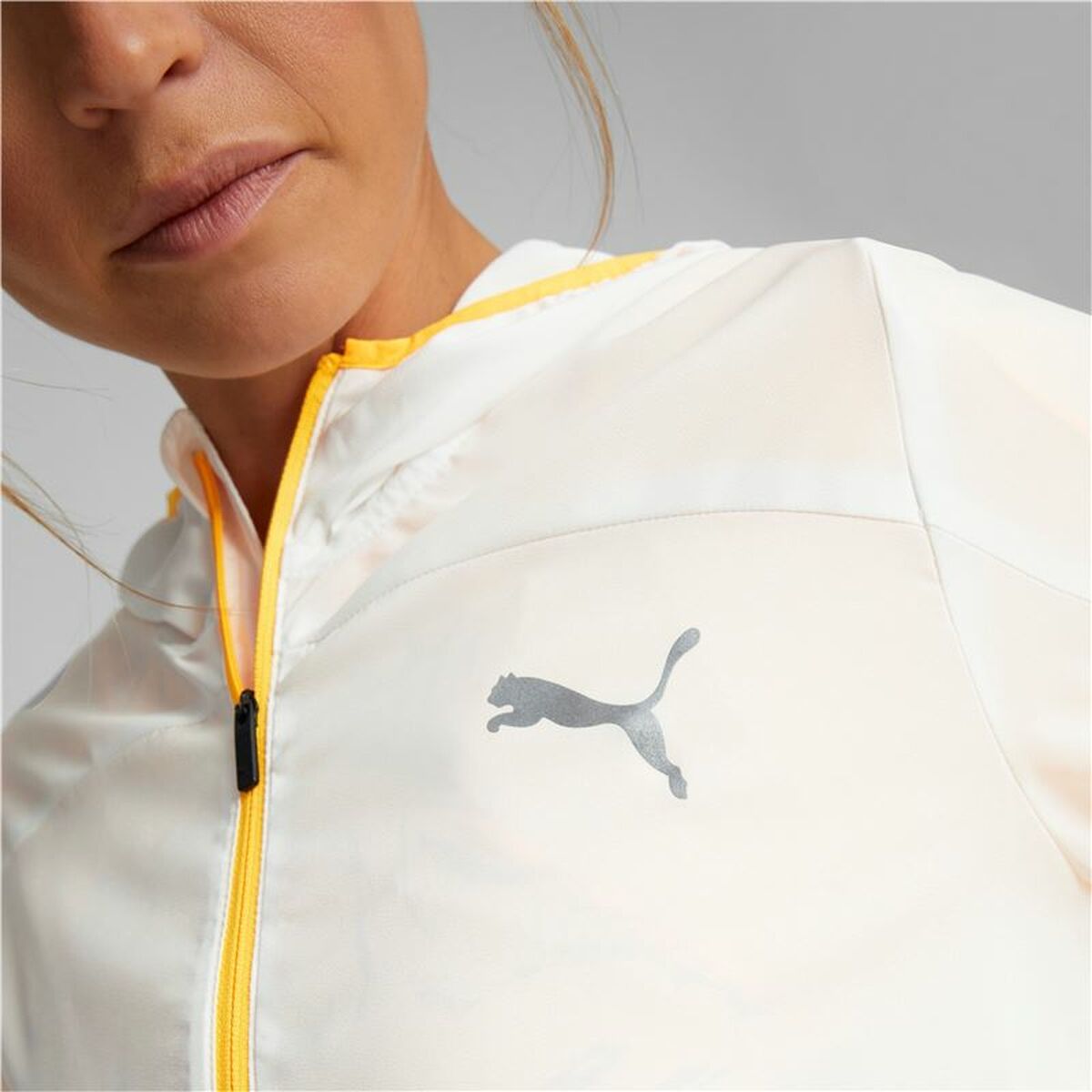 Giacca Sportiva da Donna Puma Bianco