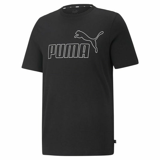 Maglia a Maniche Corte Uomo Puma Essentials Elevated Nero