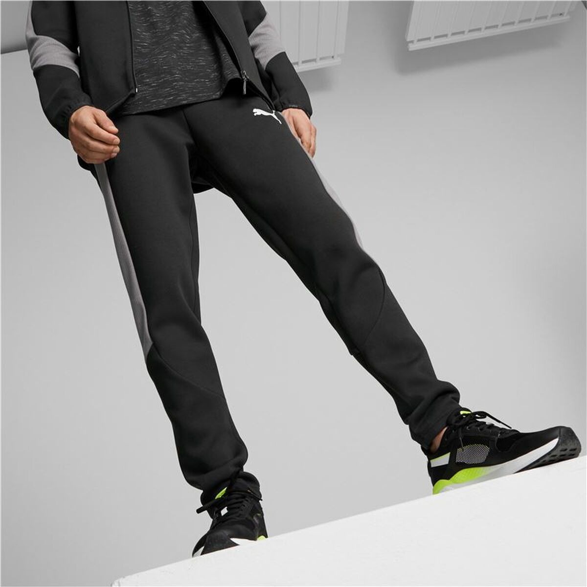 Pantalone Lungo Sportivo Puma Evostripe Nero