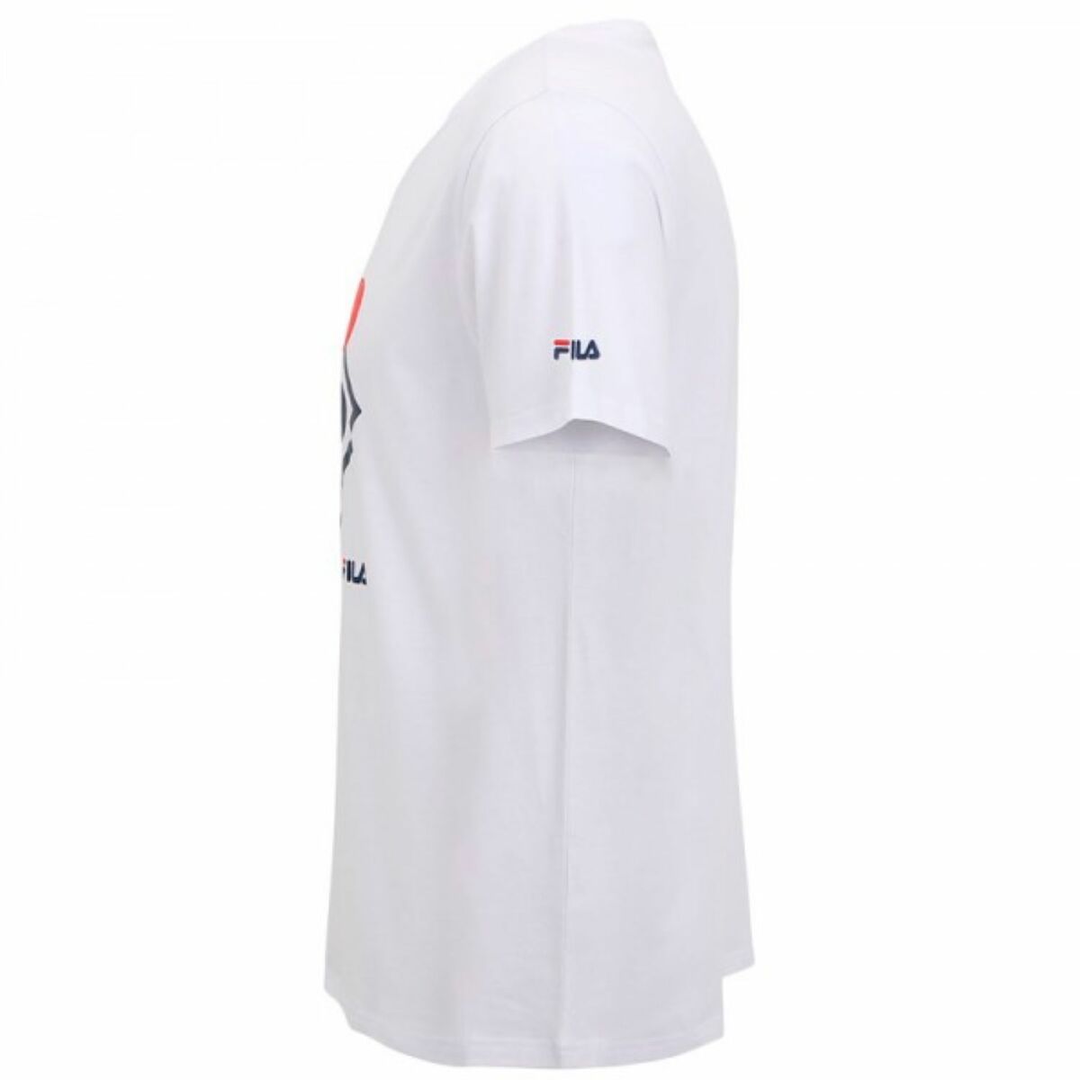 Maglia a Maniche Corte per Bambini Fila FAT0340 10001 Bianco