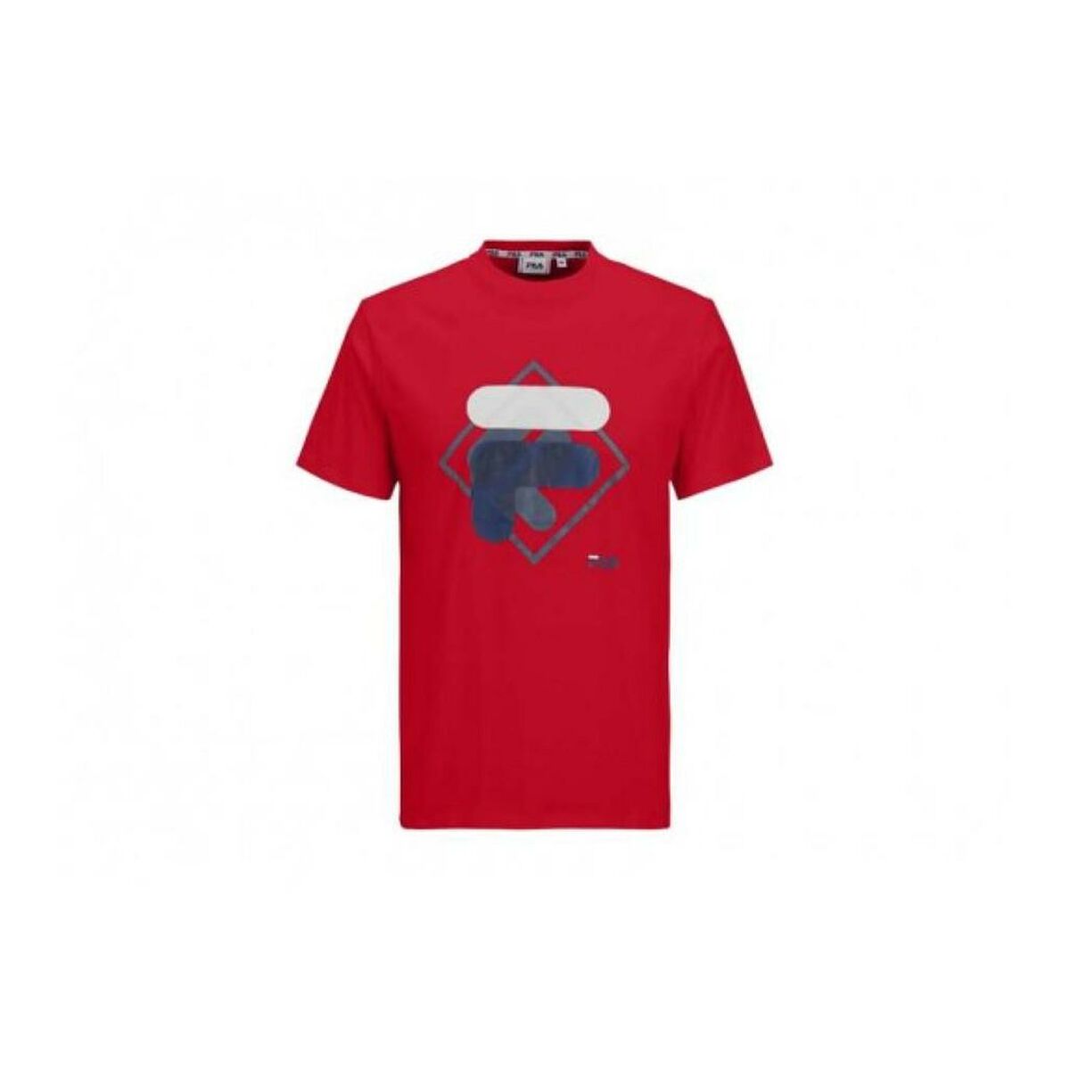 Maglia a Maniche Corte Uomo Fila FAM0447 30002 Rosso