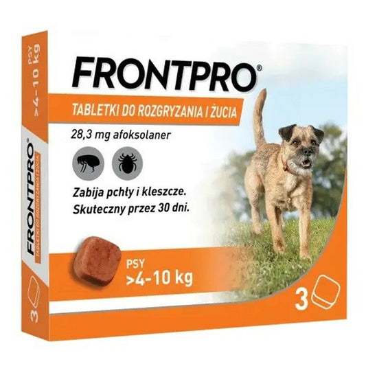 Compresse FRONTPRO 612471 15 g 3 x 28,3 mg Adatto a cani fino a >4-10 kg