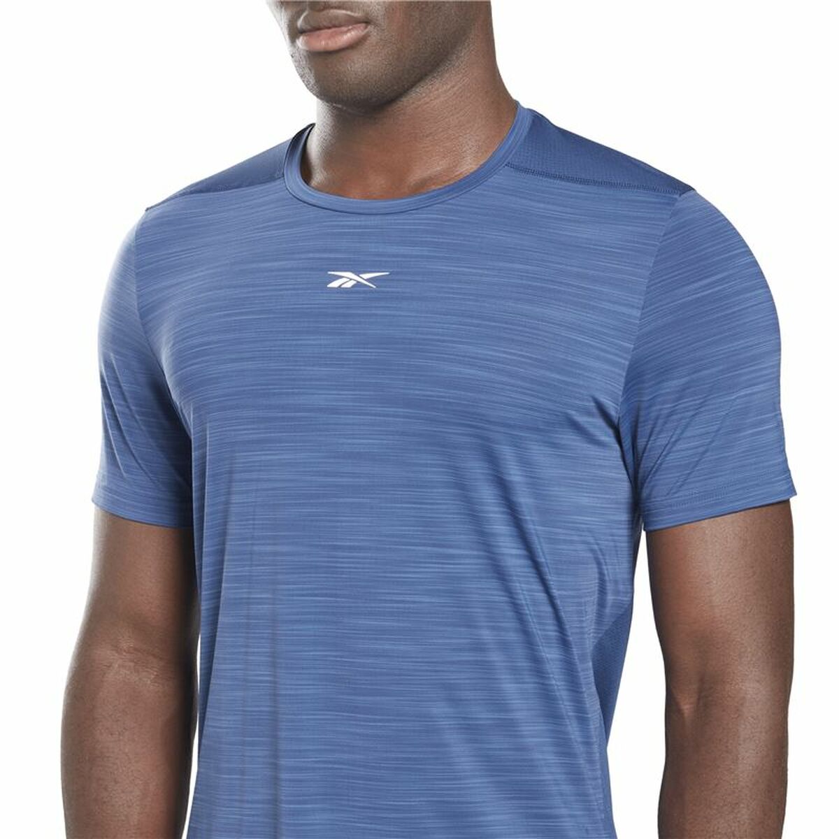 Maglia a Maniche Corte Uomo Reebok Tech Style Activchill Move Azzurro