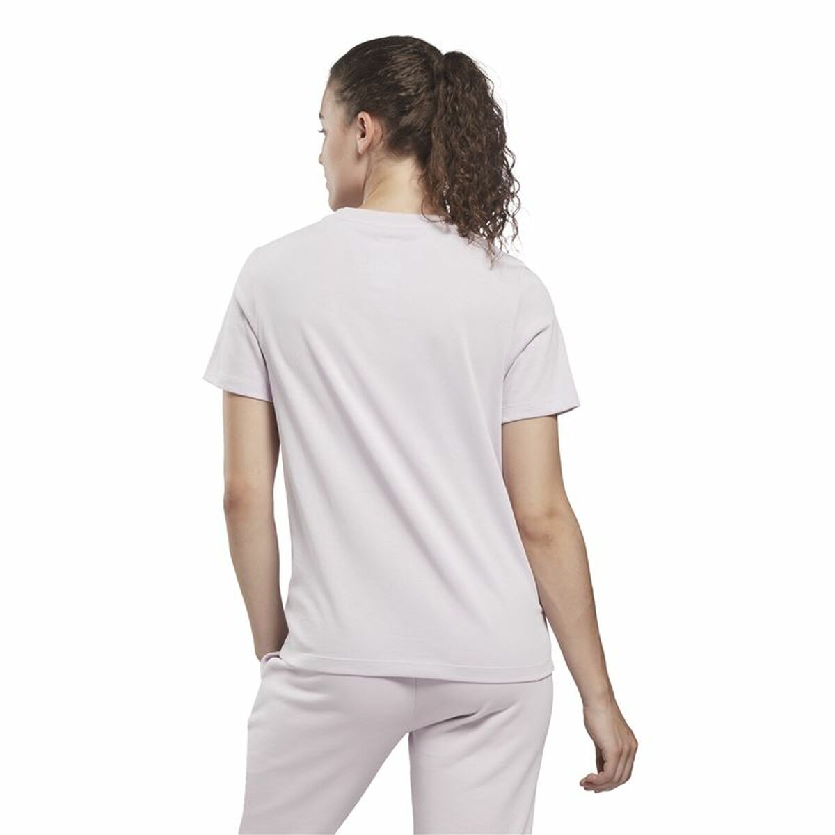 Maglia a Maniche Corte Donna Reebok Identity Rosa chiaro