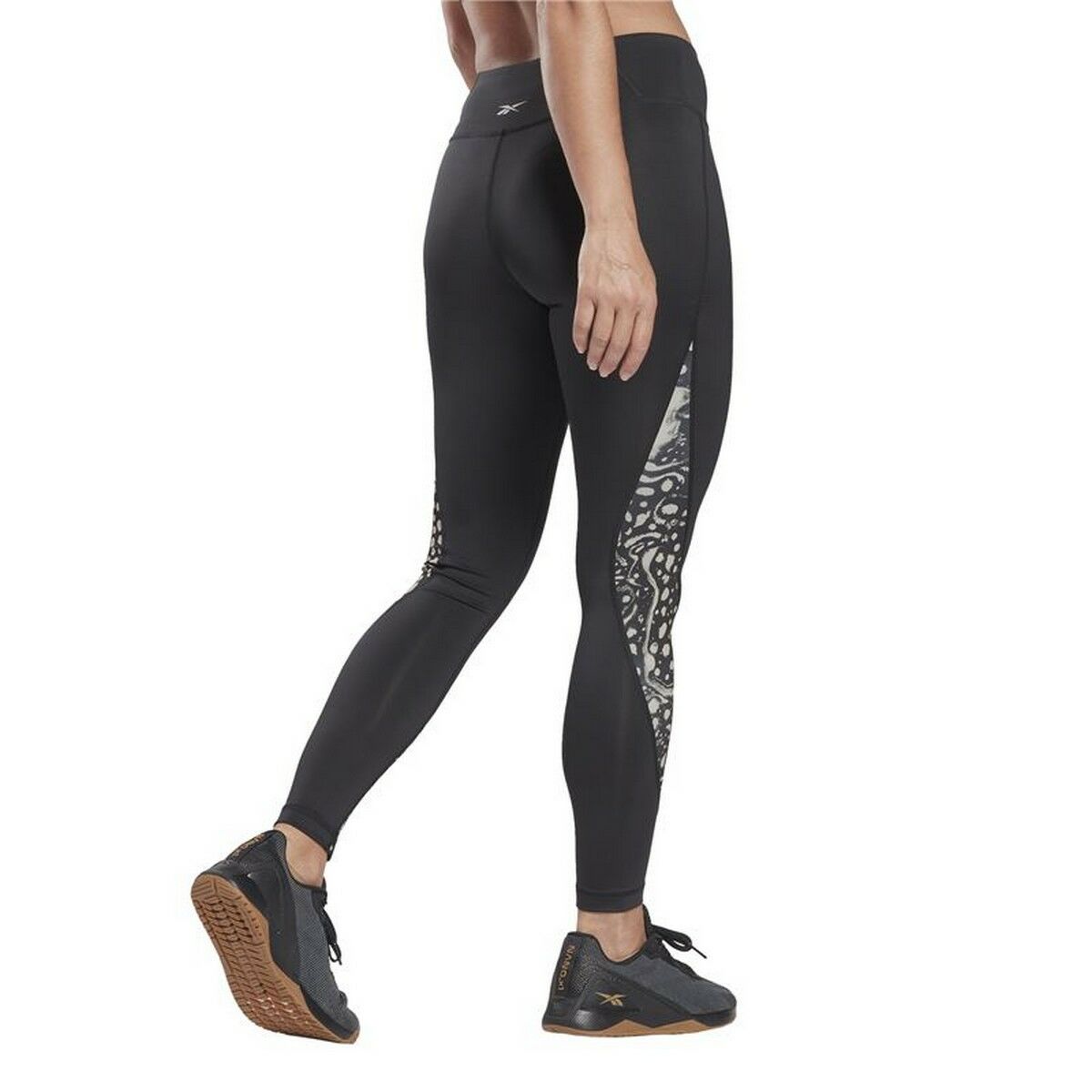 Leggings Sportivo da Donna Reebok Nero