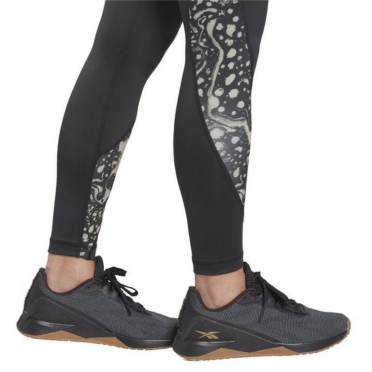 Leggings Sportivo da Donna Reebok Nero