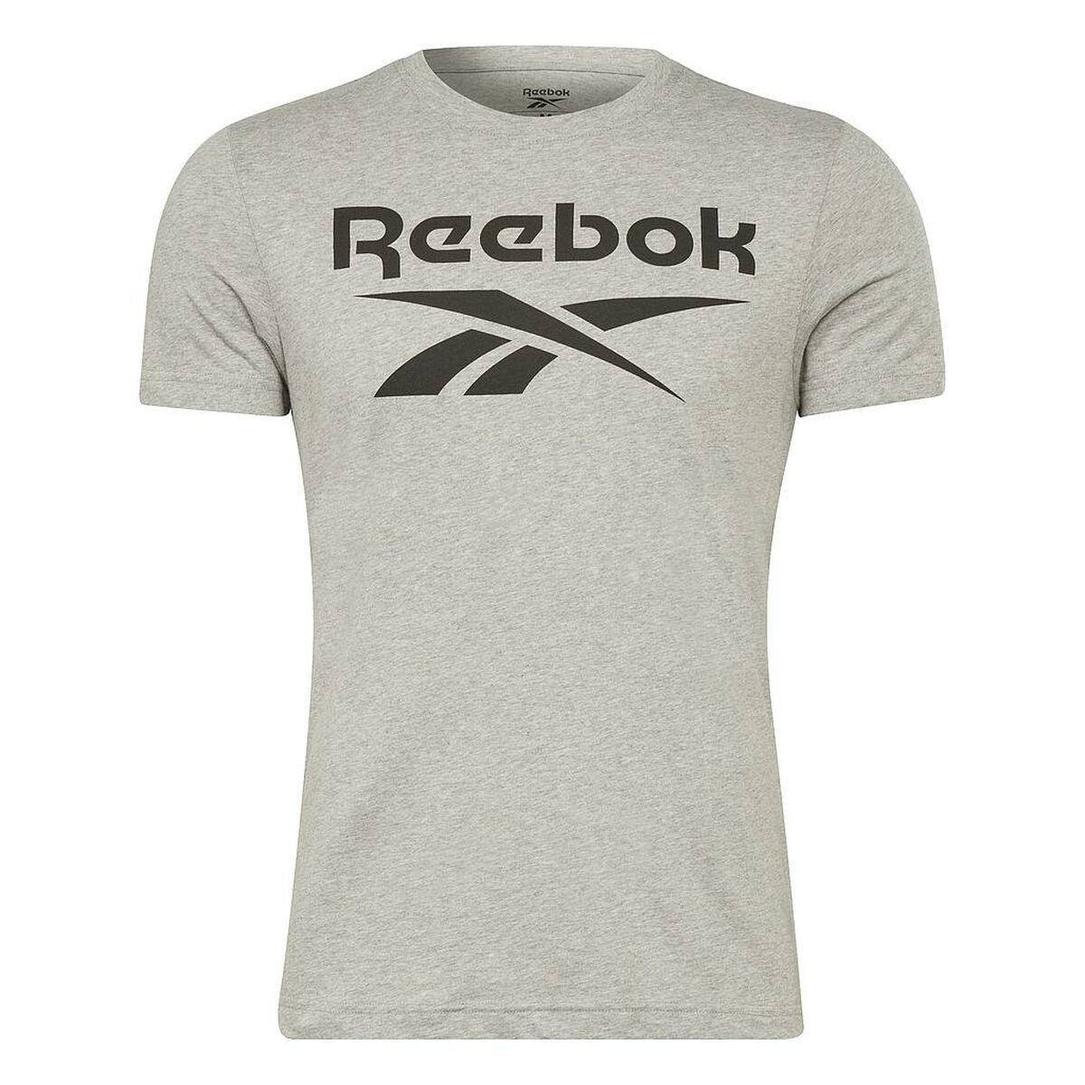 Maglia a Maniche Corte Uomo Reebok BIG LOGO TEE HD4219 Grigio