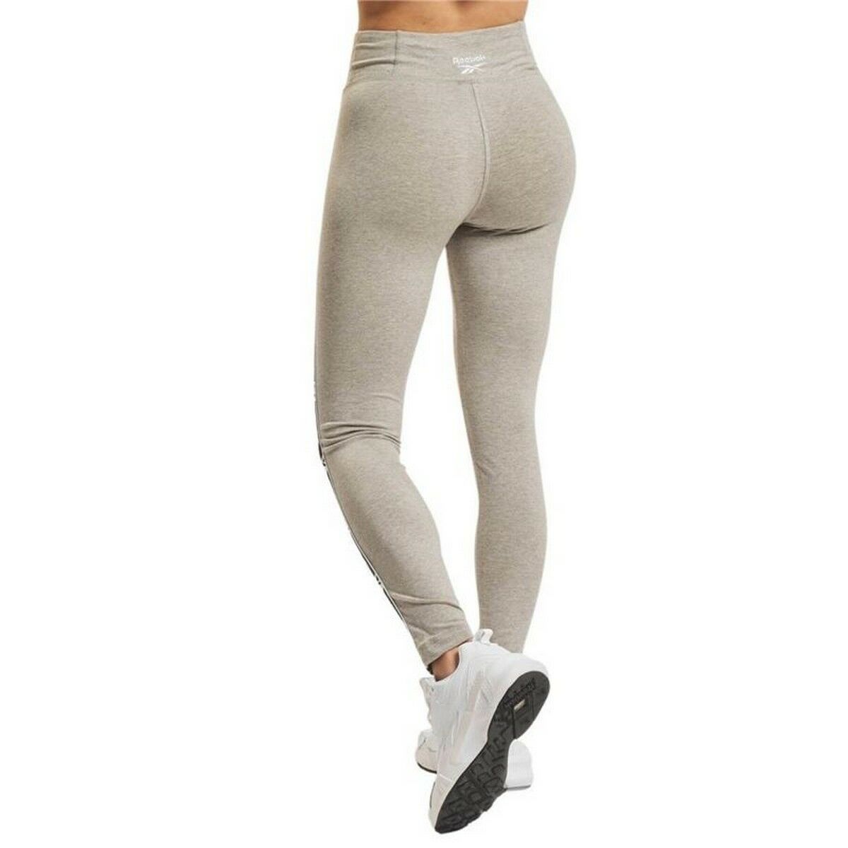 Leggings Sportivo da Donna Reebok Grigio