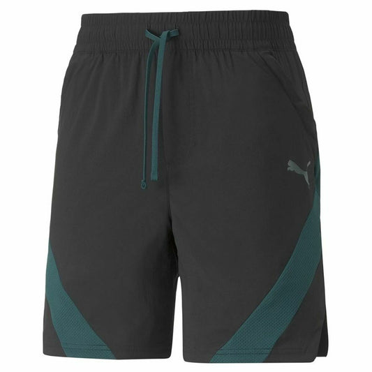 Pantaloni Corti Sportivi da Uomo Puma Woven Nero