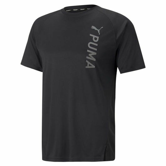 Maglia a Maniche Corte Uomo Puma Fit Nero Uomo