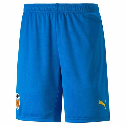 Pantaloni Corti Sportivi da Uomo Puma Valencia CF Third Kit 22/23 Azzurro