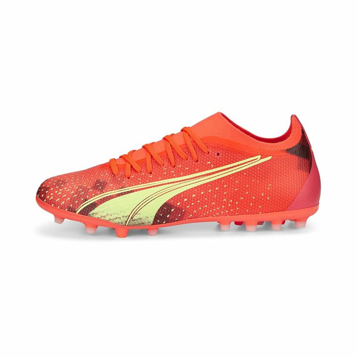 Scarpe da Calcio per Adulti Puma Ultra Match MG Arancio