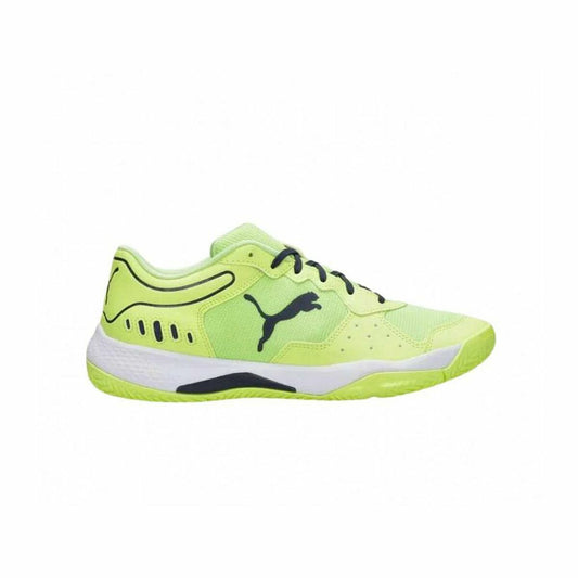 Scarpe da Padel per Adulti Puma SOLARSMASH RCT 107297 01  Giallo Uomo