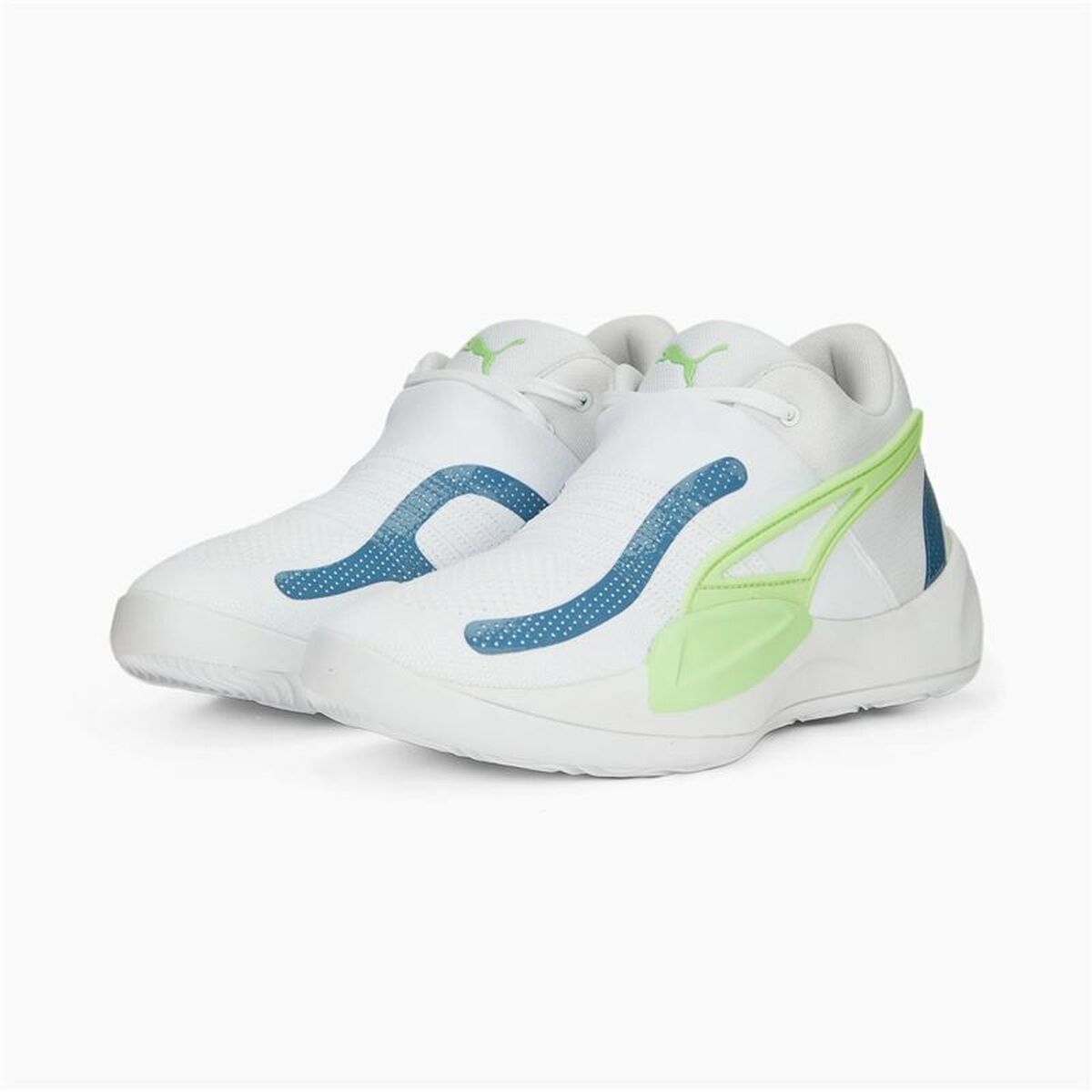 Scarpe da Basket per Adulti Puma Rise NITRO Bianco