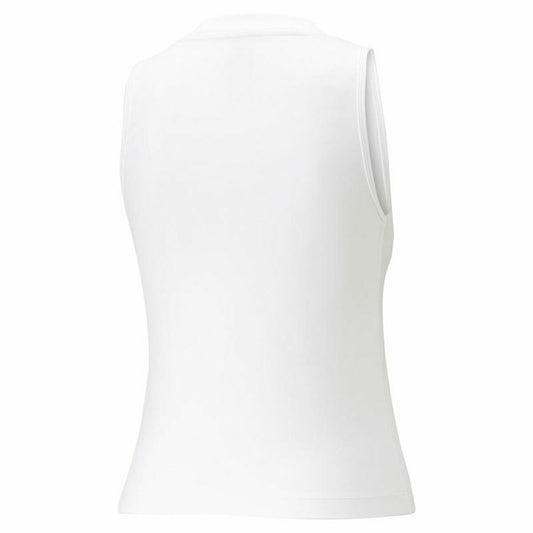 Maglia Smanicata da Donna Puma Ess+ Love Is Love Sl Bianco