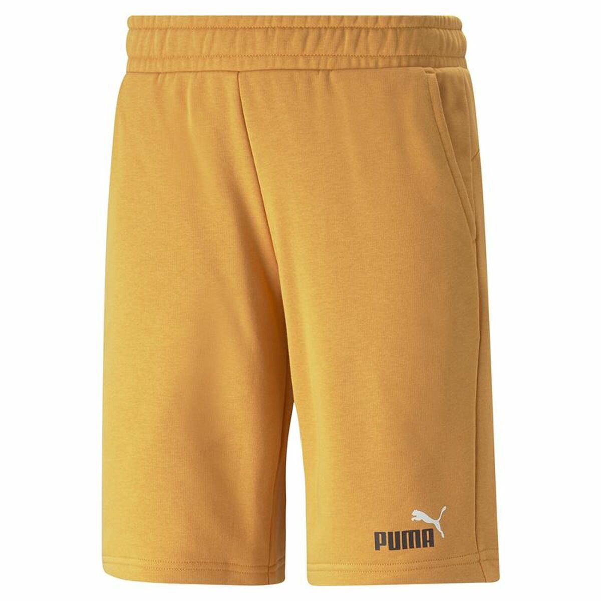 Pantaloni Corti Sportivi da Uomo Puma Ess+ 2 Cols Arancio Arancione scuro