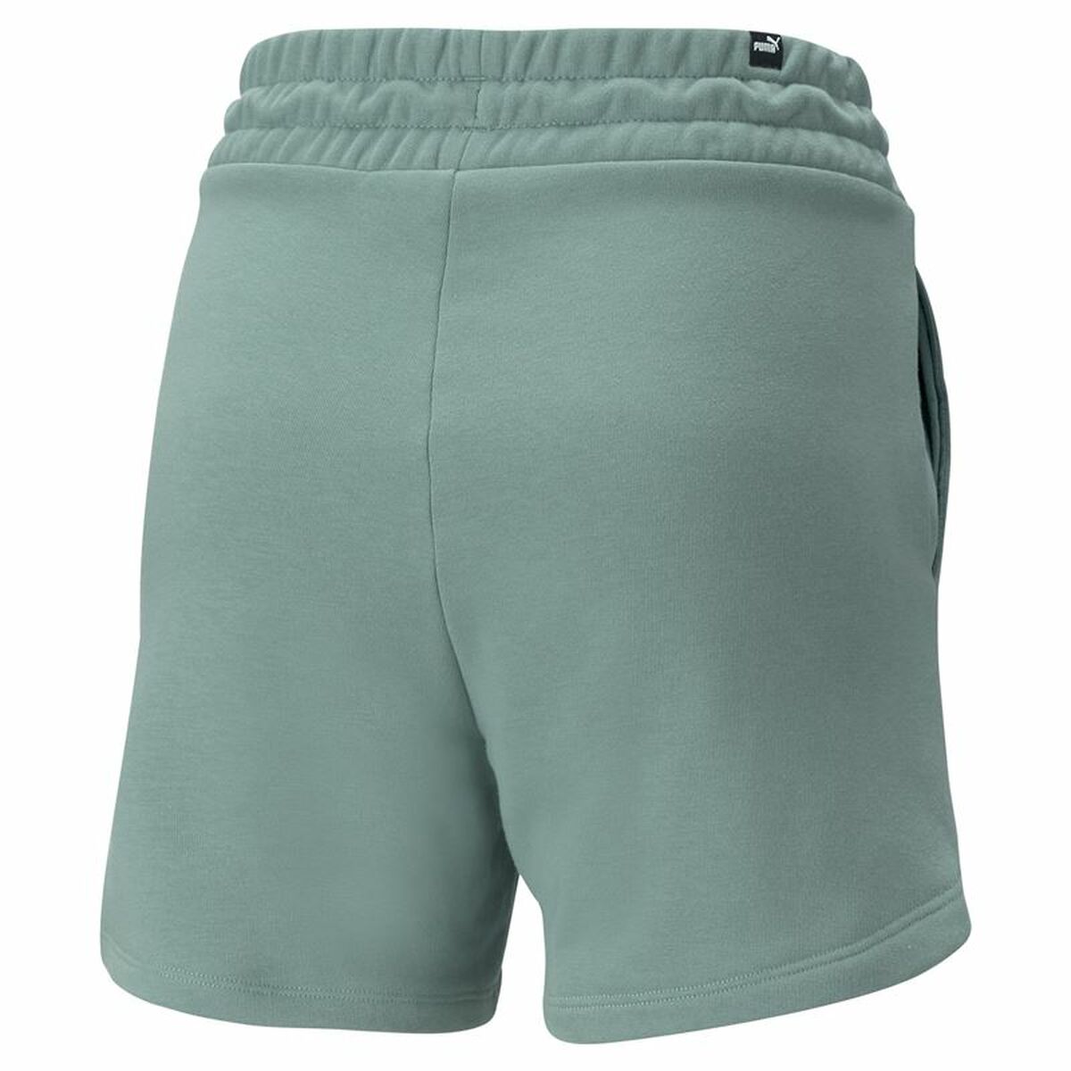 Pantaloni Corti Sportivi da Uomo Puma Ess 5" High Waist Acquamarina Verde