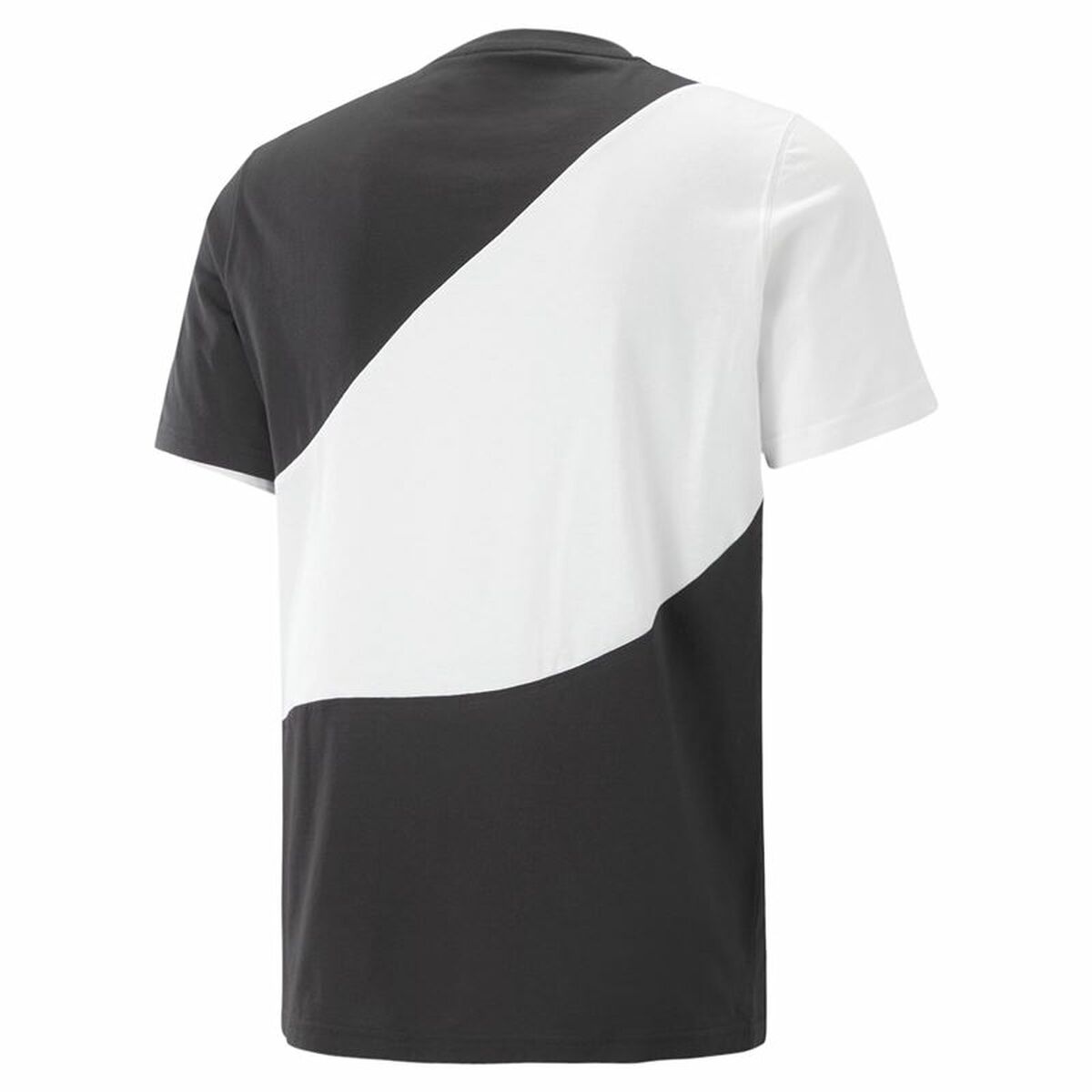 Maglia a Maniche Corte Uomo Puma Powert Bianco Nero