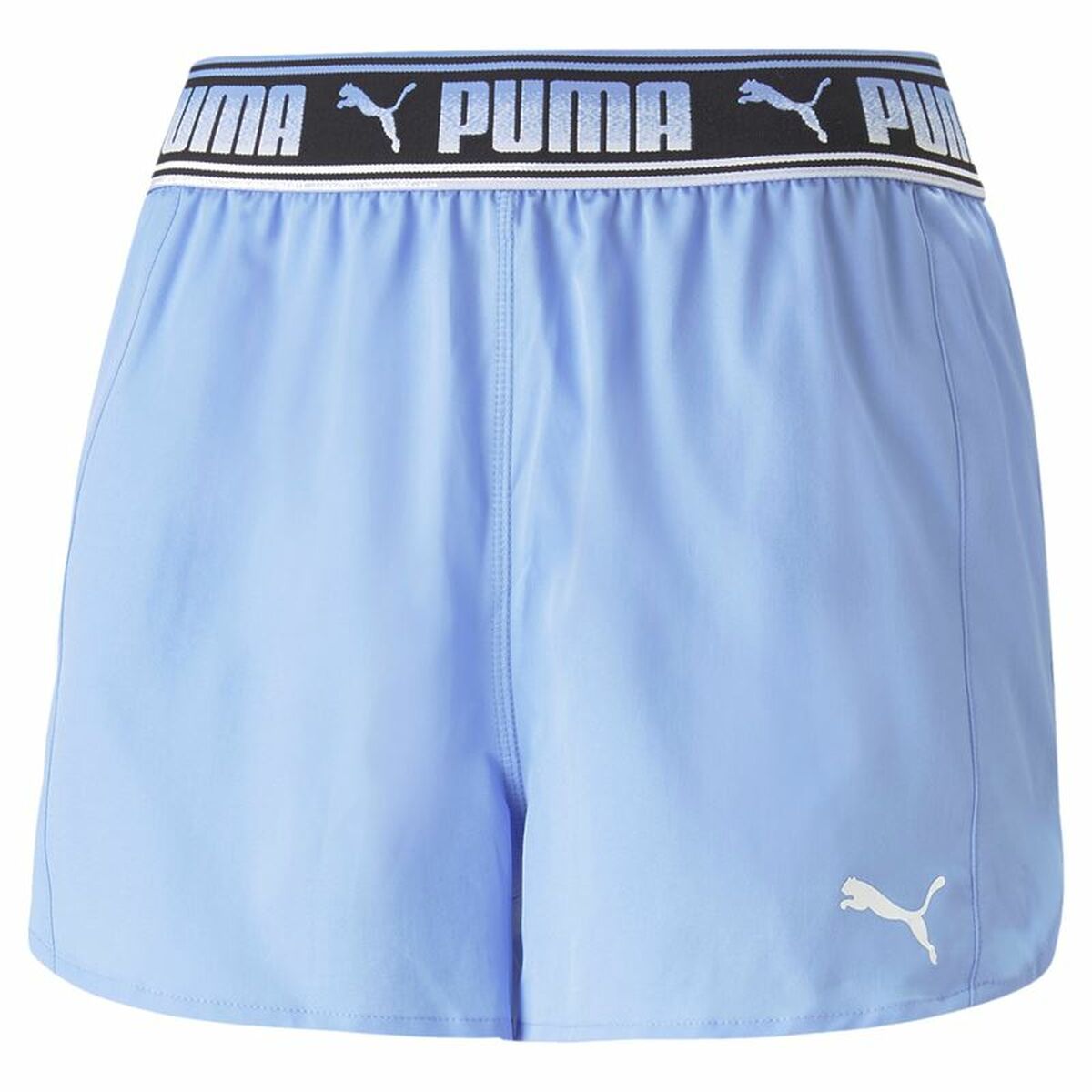 Pantaloncini Sportivi da Donna Puma Strong Azzurro