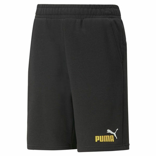 Pantaloncini Sportivi per Bambini Puma Ess+ 2 Nero