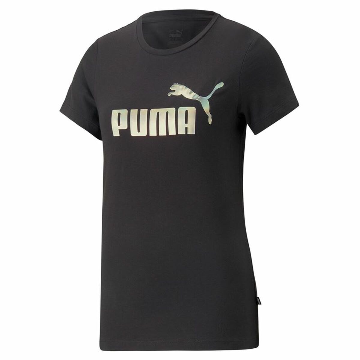 Maglia a Maniche Corte Donna Puma Essentials+ Nova Shine Nero