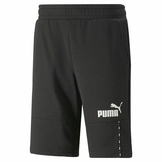 Pantaloncino Sportivo Puma  Essentials Block Tape Nero