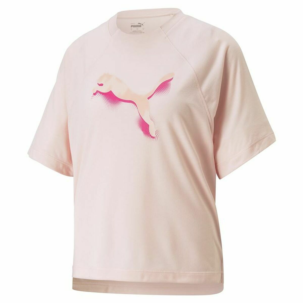 Maglia a Maniche Corte Donna Puma Modernoversi Rosa