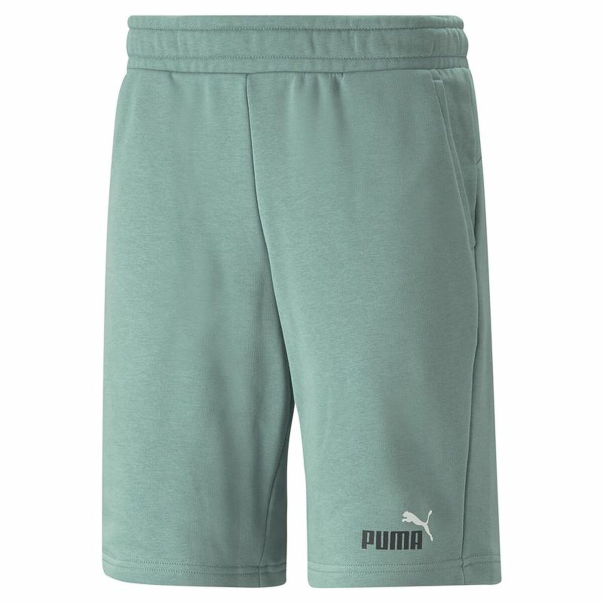 Pantaloni Corti Sportivi da Uomo Puma Ess+ 2 Cols Verde