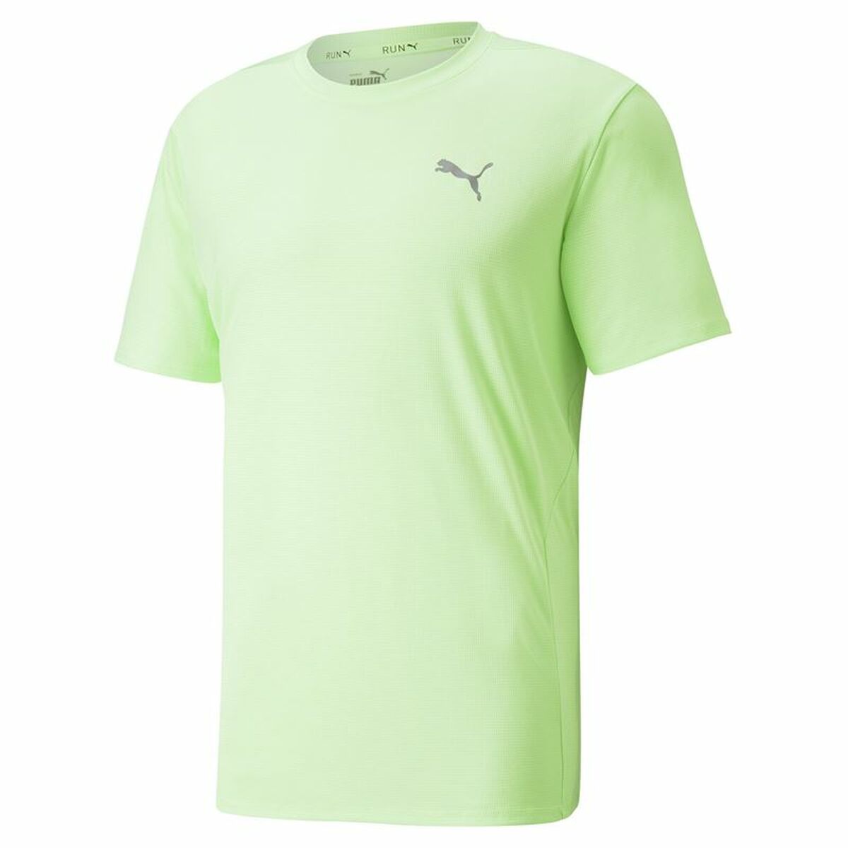 Maglia a Maniche Corte Puma Run Favorite Lime