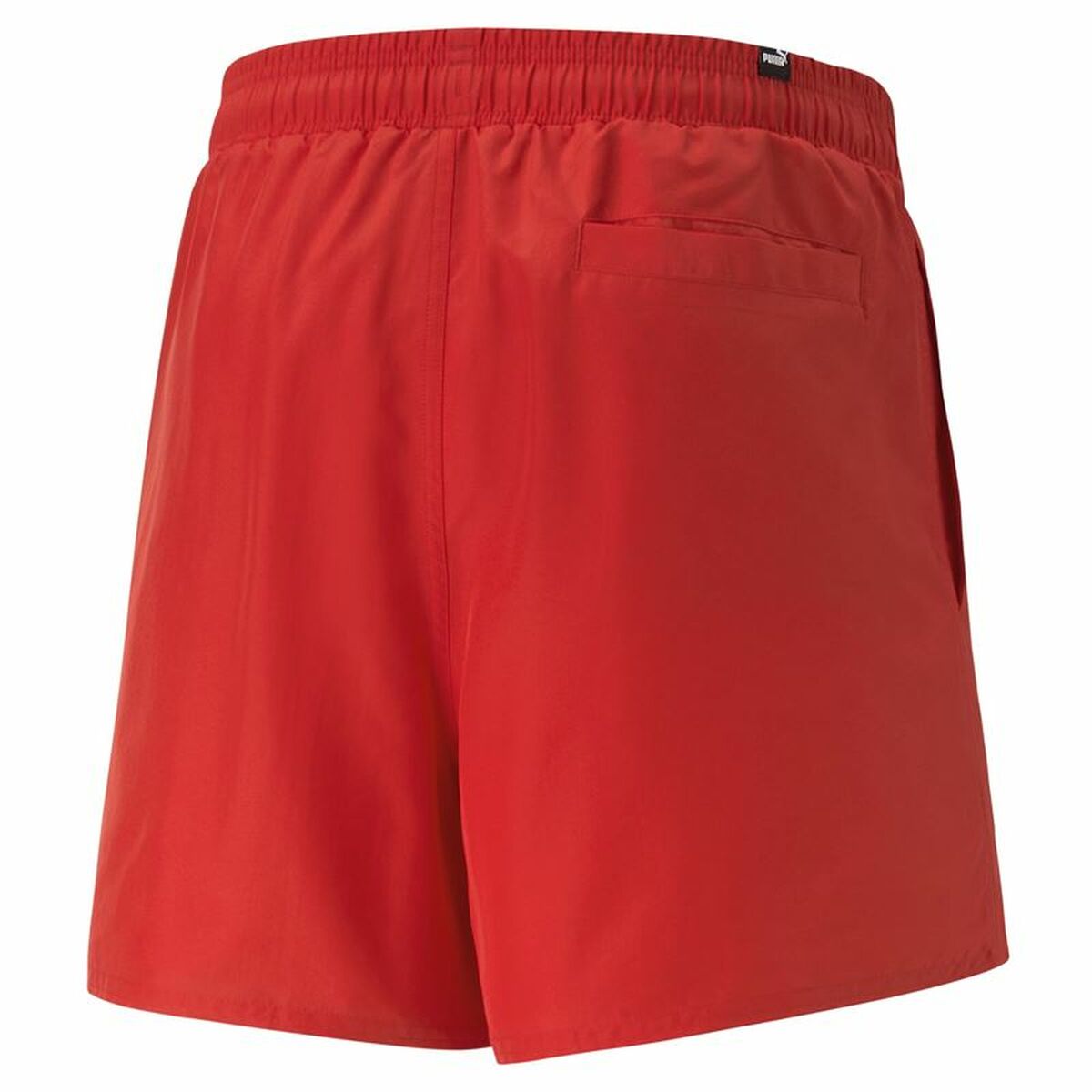 Pantaloni Corti Sportivi da Uomo Puma Ess+ Logo Power Rosso