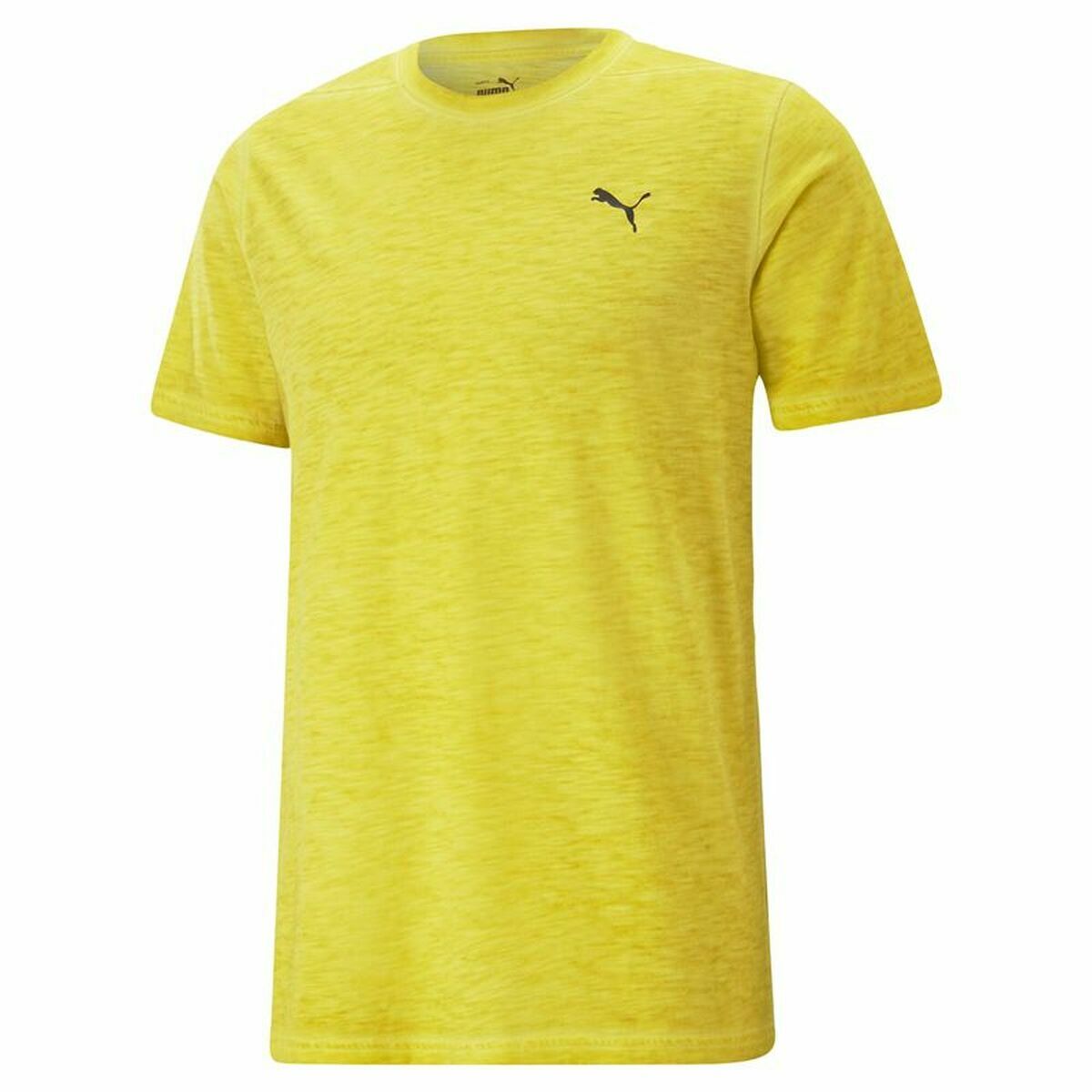 Maglia a Maniche Corte Uomo Puma Studio Foundation Giallo