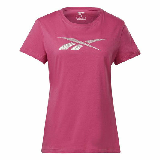 Maglia a Maniche Corte Donna Reebok  Doorbuster Graphic Rosa