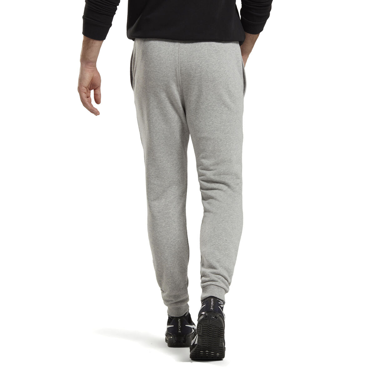 Pantalone per Adulti Reebok FT LEFT LEG JOGG HZ8785  Grigio Uomo